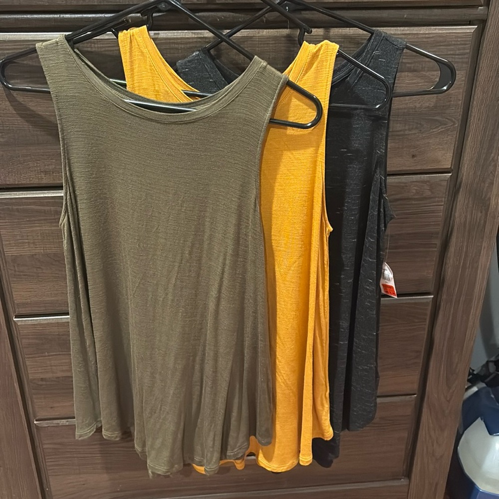 Old Navy Luxe Tanks (3)